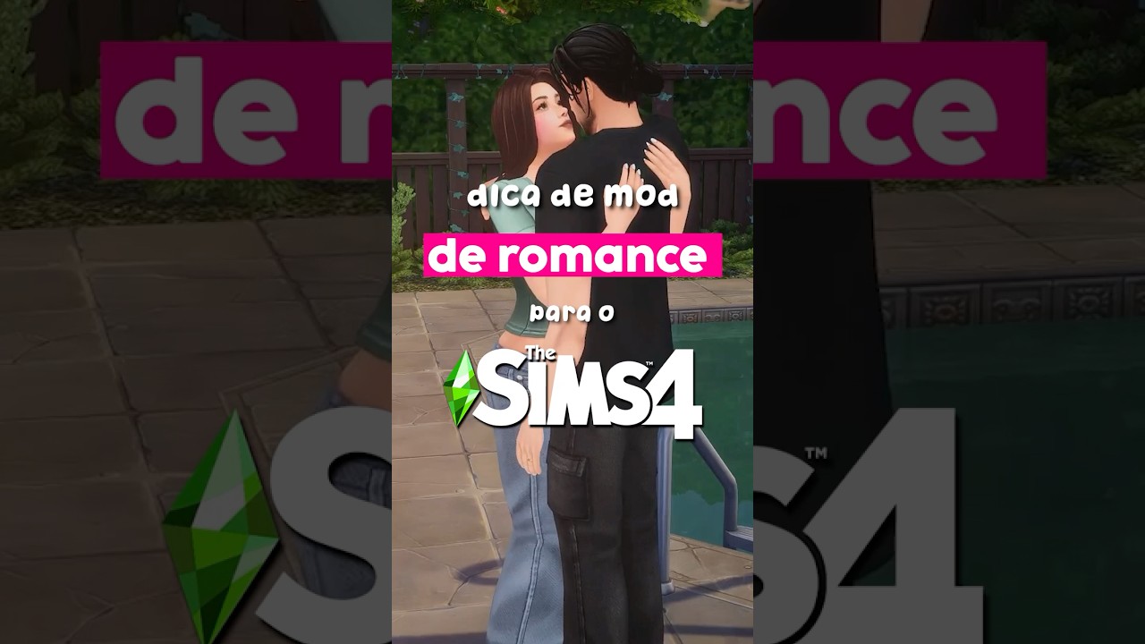 Mod de romance super fofo para o The Sims 4!  #thesims4 #sims4 #sims4mods #thesims #sims4cc