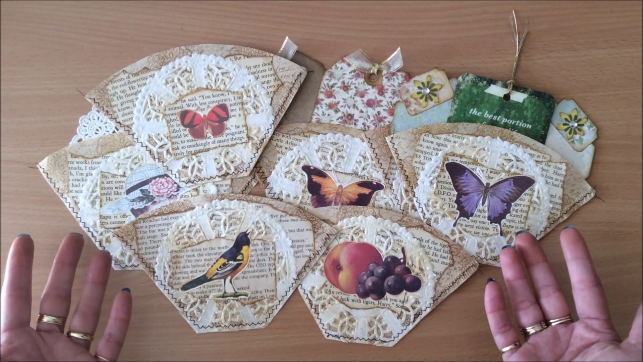 Coffee Filter Pouches for Junk Journals (TUTORIAL)