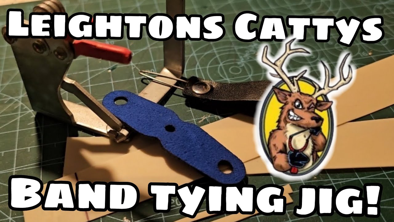 Leightons Cattys Band Tying Jig | How to | Catapult Band Making!