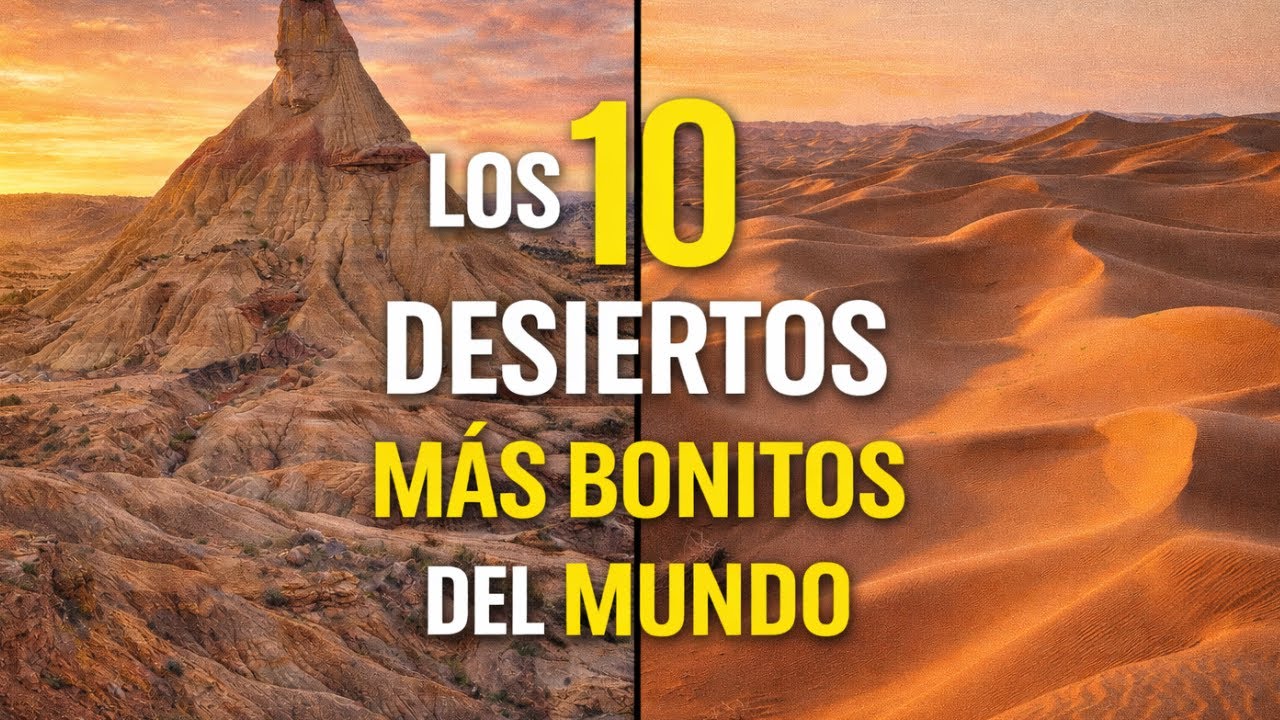 Los 10 Desiertos Más Bonitos del Mundo 🌍✨ | Paisajes Increíbles Que No Parecen Reales