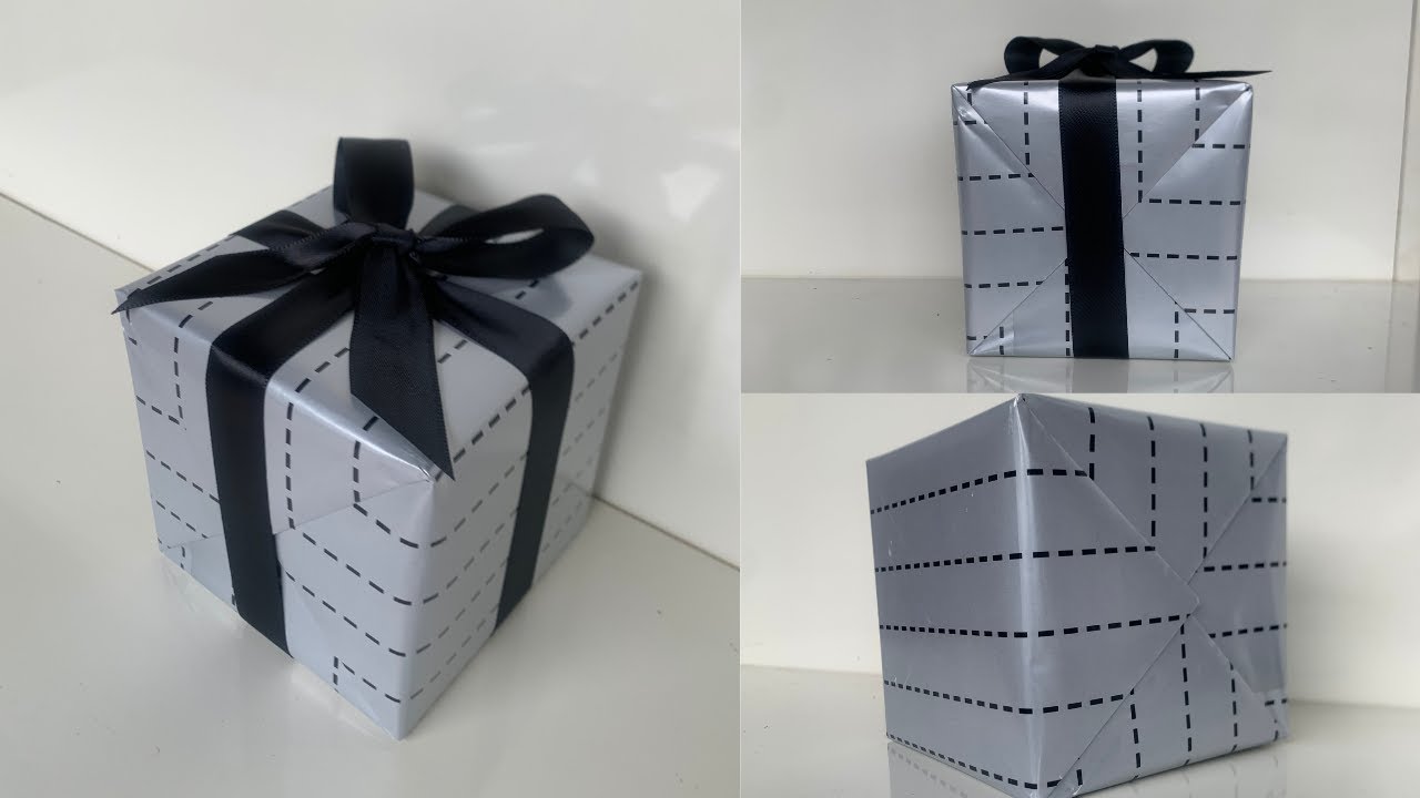 How to Easily Wrap a Square Gift Box