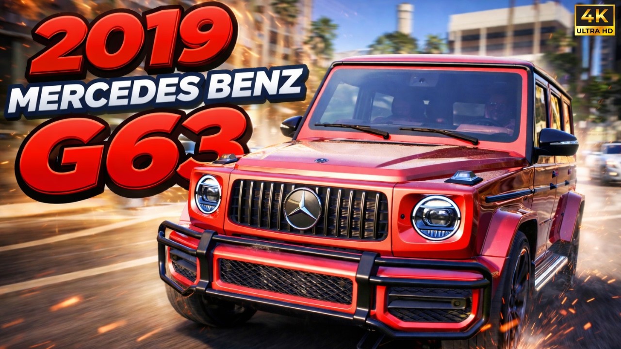 GTAV - 2019 Mercedes Benz G63 4k cinematic  #gtav #Exilemeteoor
