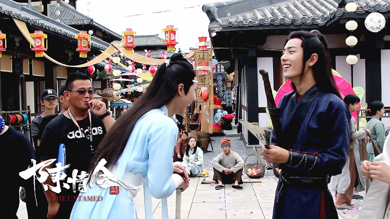 「陳情令」メイキングーー吹き出すx N