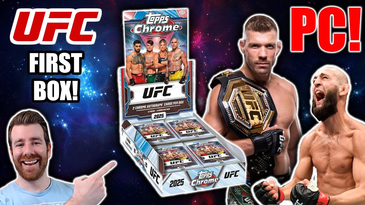 2025 Topps Chrome UFC Hobby Box Opening