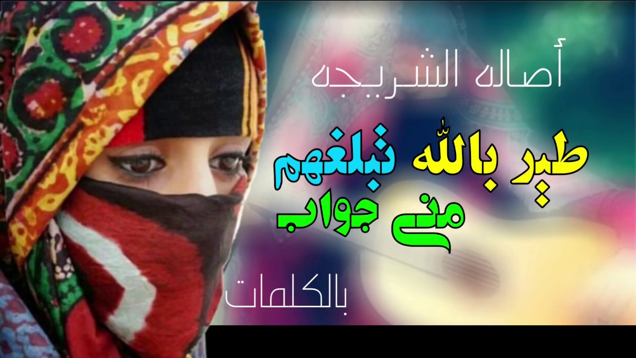 الفنانة أصاله الشريجه || طير بالله تبلغهم مني جواب || بالكلمات 2019