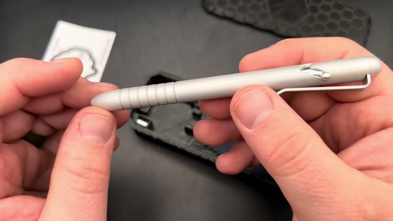 Honey Badger Arsenal Bolt Action Pen V4 Aluminum Unboxing