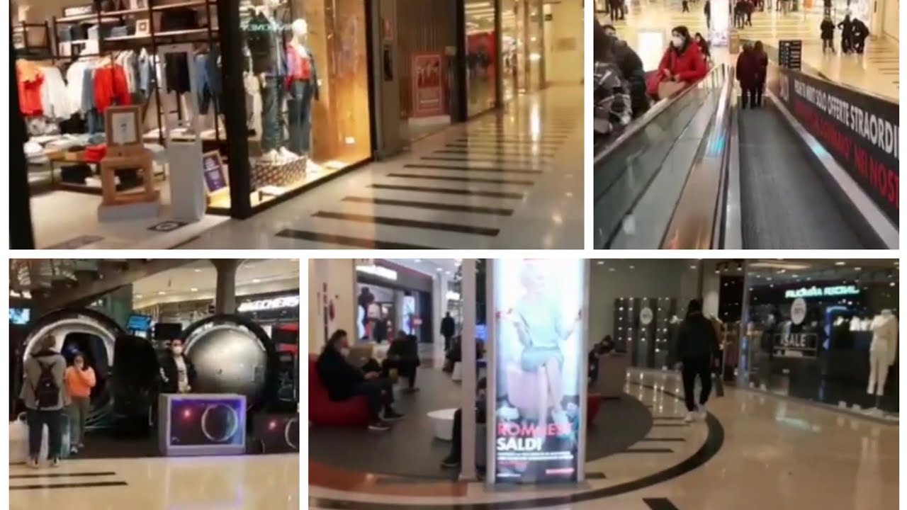 Shopping Vlog / Centro Commerciale Roma Est / Rome Italy