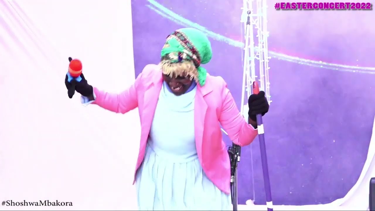 Shosh Wa Mbakora at PCEA Zimmerman #EasterConcert2022 #MCShoshwaMbakora