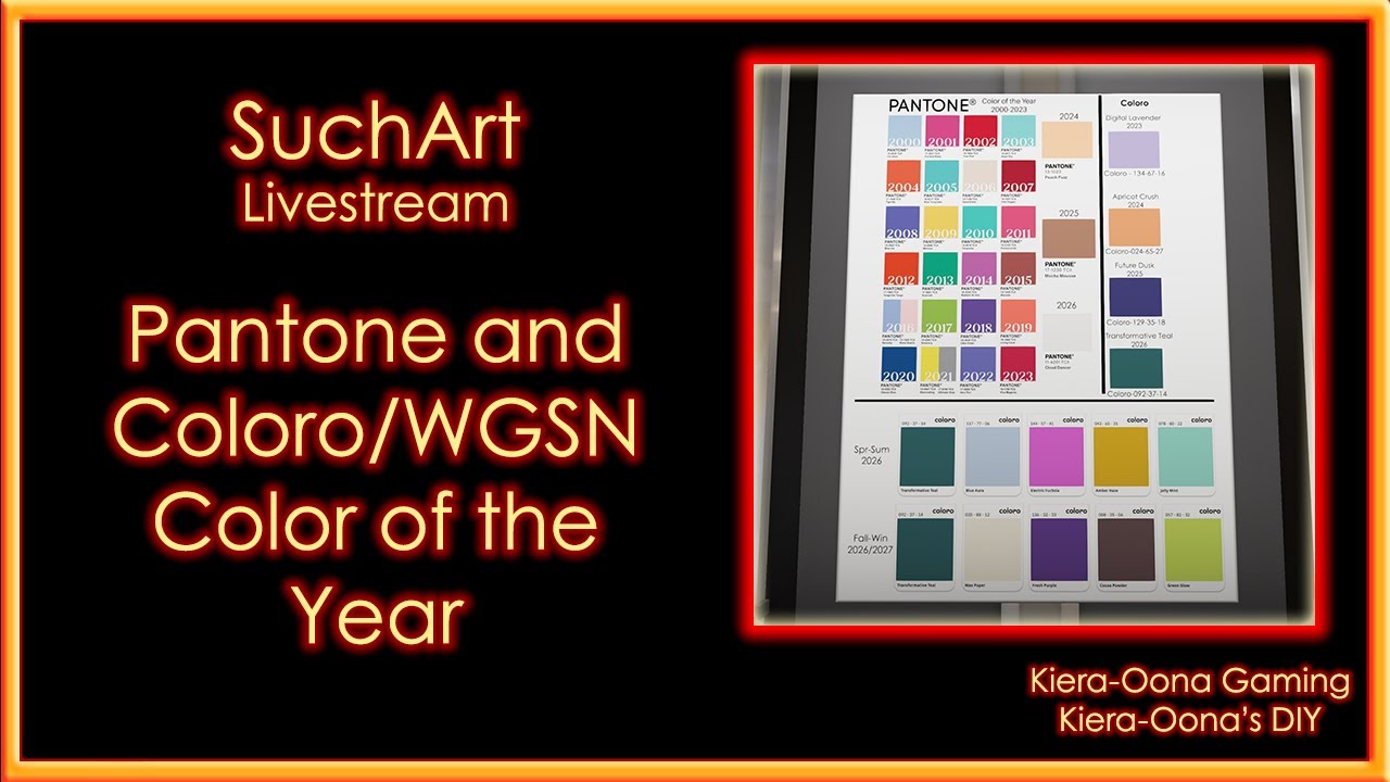 Pantone and Coloro/WGSN Color of the year - SuchArt - Art and Discussion
