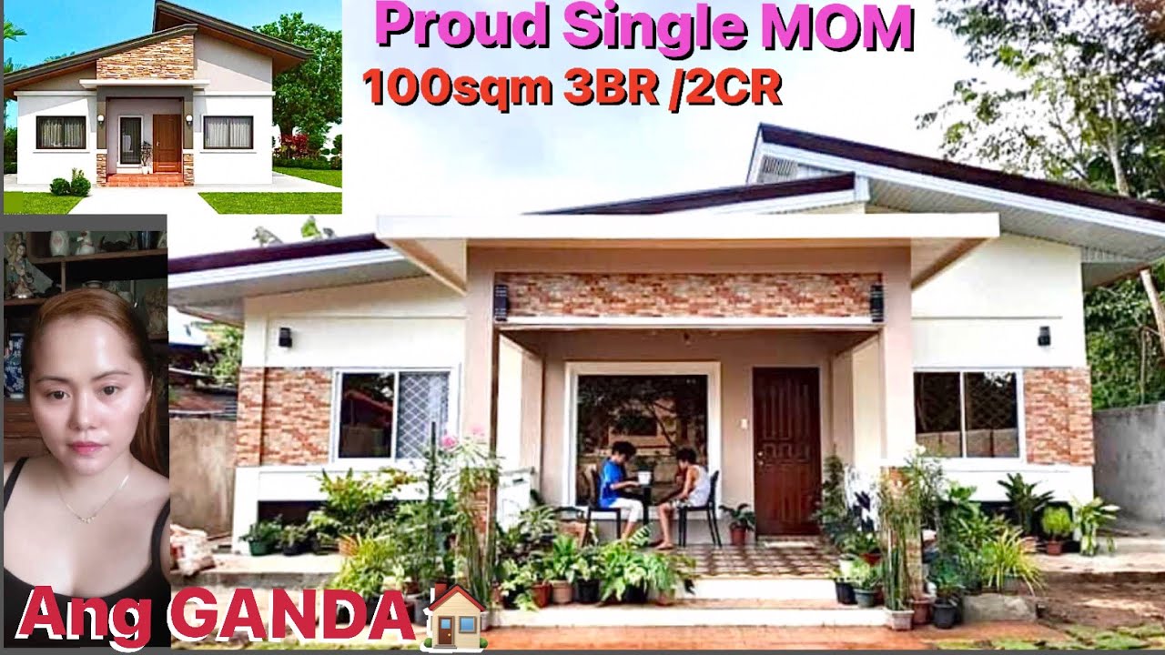100sqm 3BR 2TB,Katas ng Online Seller Proud Single Mom Full Finished