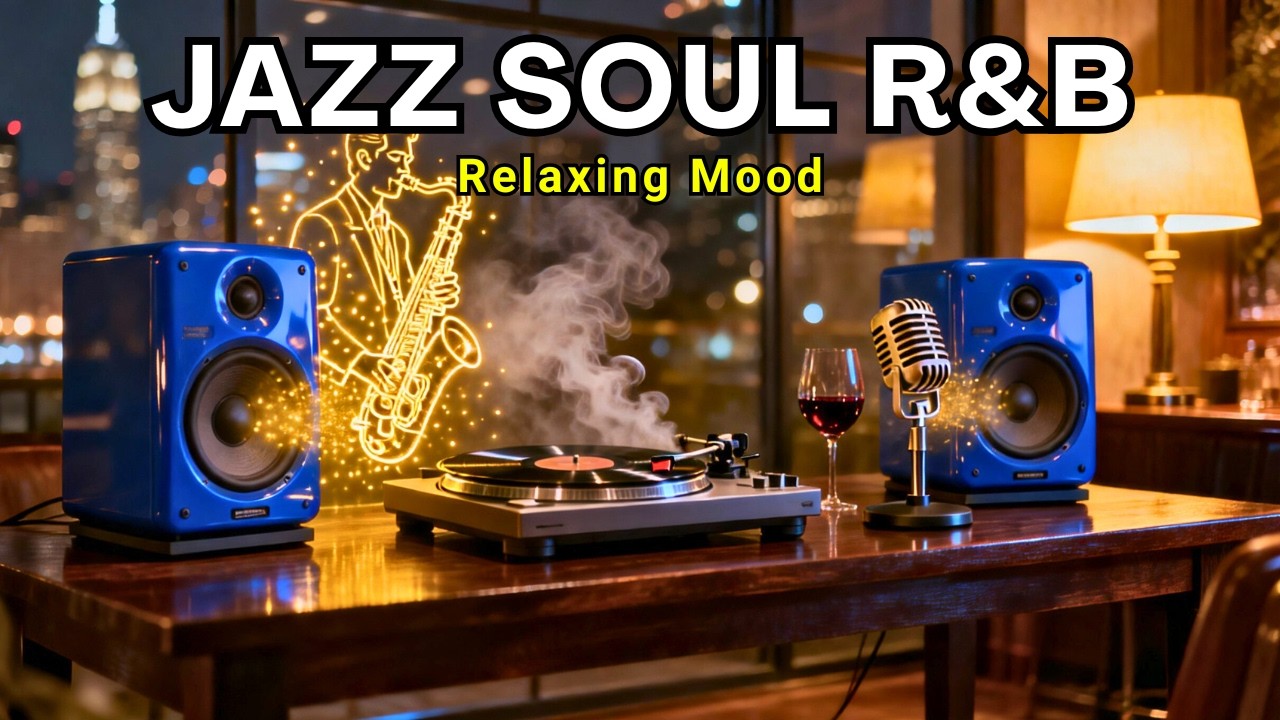 Smooth Jazz & Soulful R&B – Warm Instrumentals for Relaxation & Deep Focus