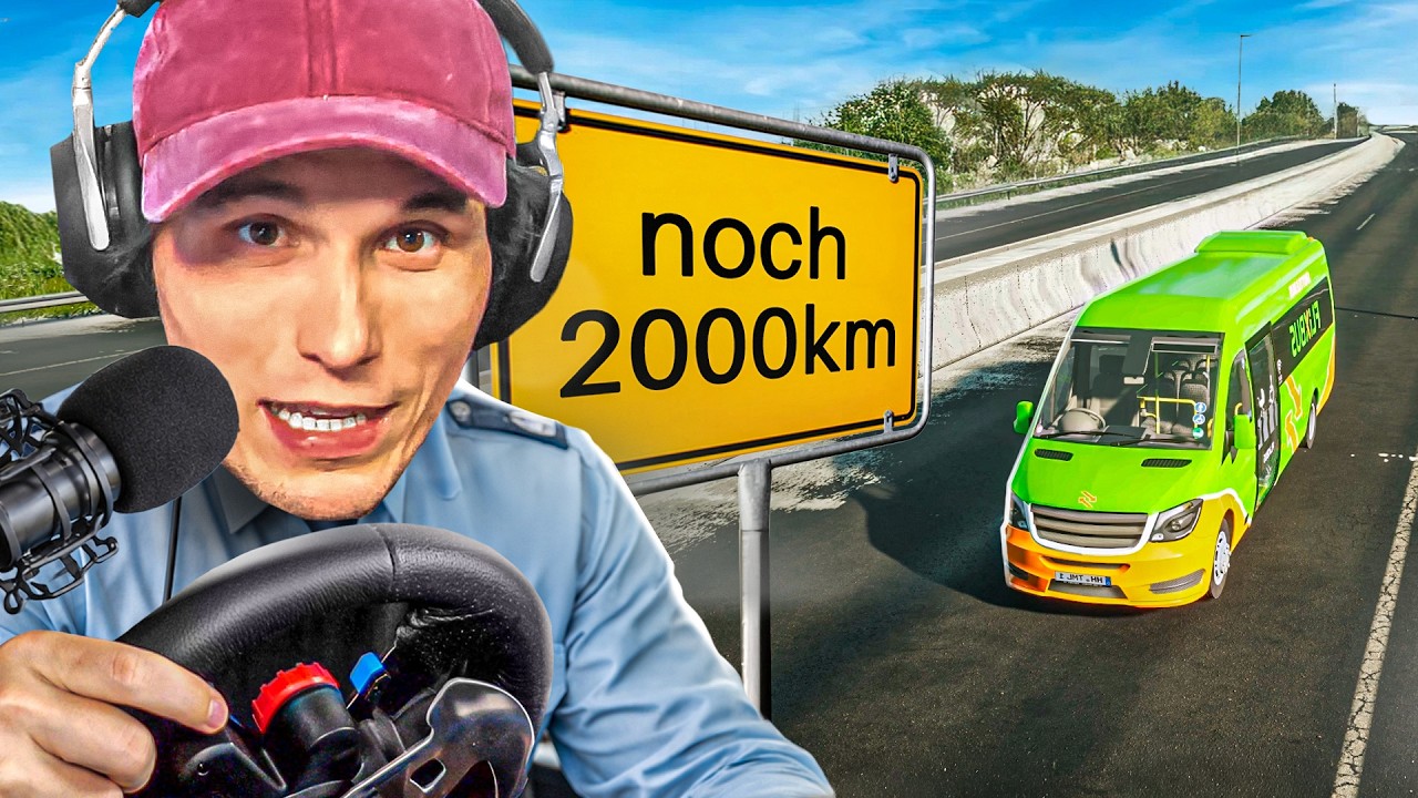 Die 2000km CHALLENGE | Fernbus Simulator