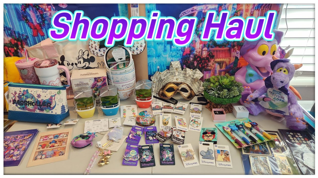 New Disney Merch Haul || Pins, Art & Collections