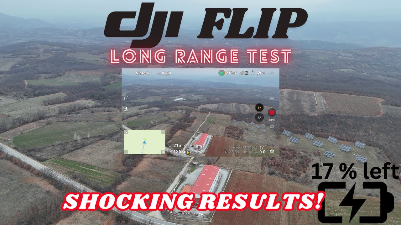5 KM on One Battery? DJI FLIP Long-Range Test Will Blow Your Mind!