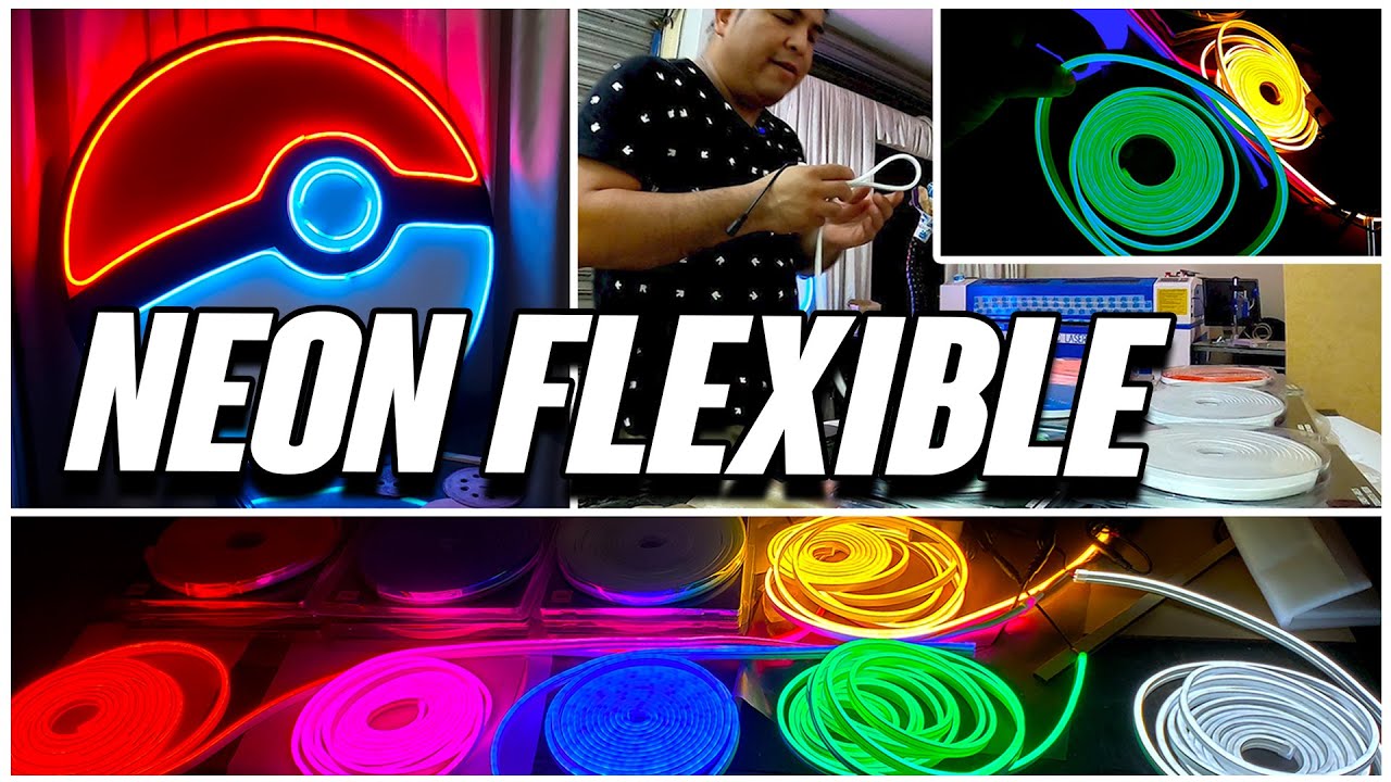 TIRA LED NEON FLEXIBLE PARA LETREROS // neon flex led