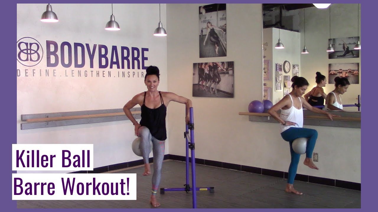 BALLS OF 🔥🔥 Barre Workout with Paige!
