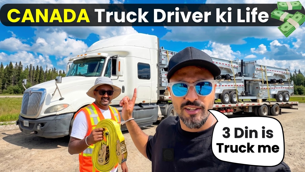 3 Days on a Truck in Canada 🇨🇦 1700km - Toronto to New Brunswick