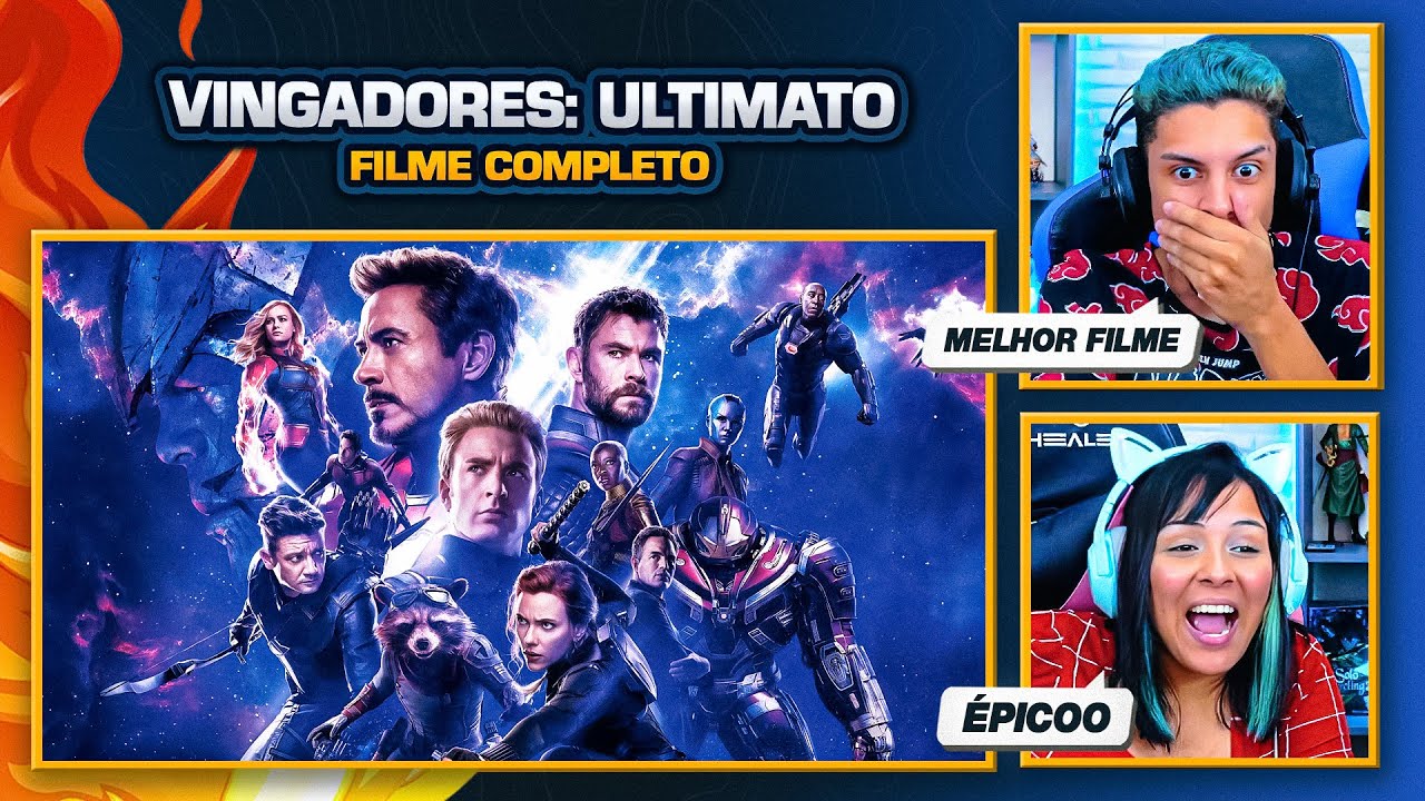 (O MELHOR FILME DA MARVEL 😱) Vingadores: Ultimato | [Casal Jounin React] 🔥