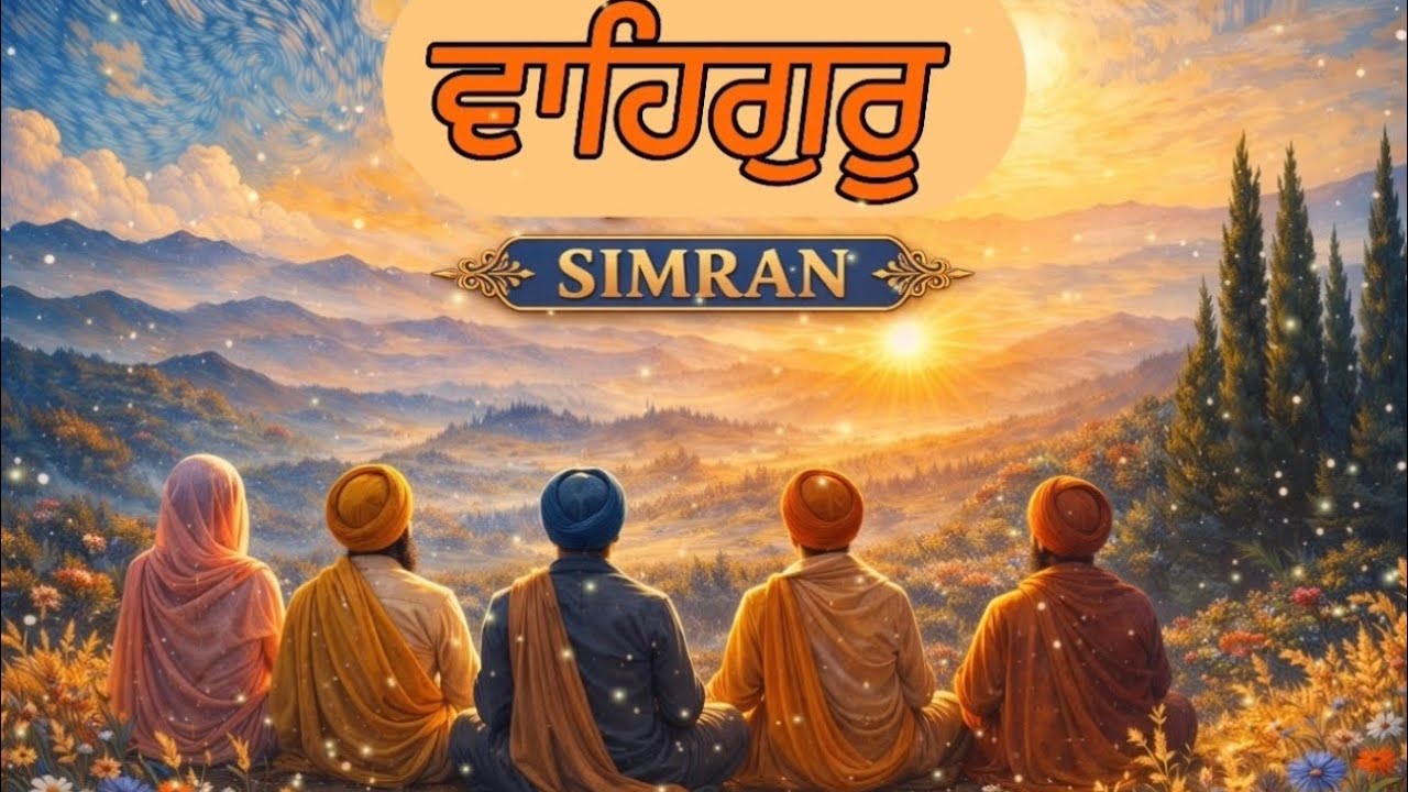 Gurmantra: Waheguru Simran | Healing Waheguru Simran | #Waheguru 