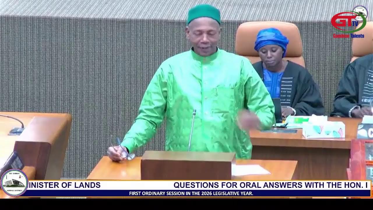 FIRST ORDINARY SESSION IN THE 2026 LEGISLATIVE YEAR