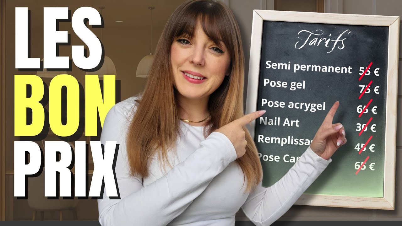 Comment Trouver le Bon Tarif pour ses Prestations Ongles ? (Fixer ses Prix en Proth&eacute;sie Ongulaire)
