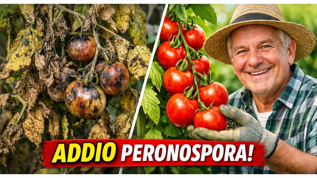 ADDIO Peronospora: Lo Schema INFALLIBILE per Salvare i Tuoi Pomodori (con Zorvec Incantia)