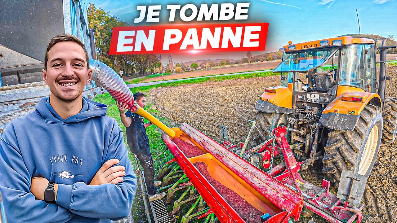 DERNIERS SEMIS DE L'ANNÉE AVEC DES PROBLEMES