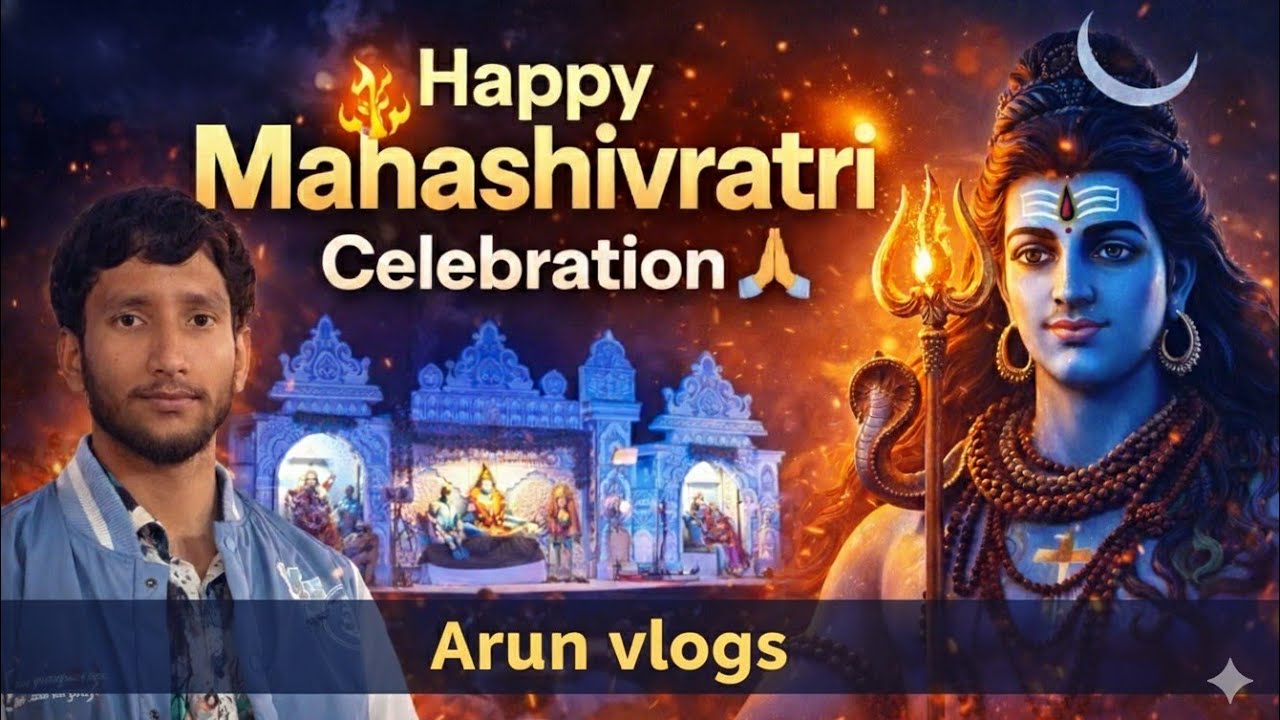 Wishing everyone a very Happy Mahashivratri 🙏 | Arun vlogs |