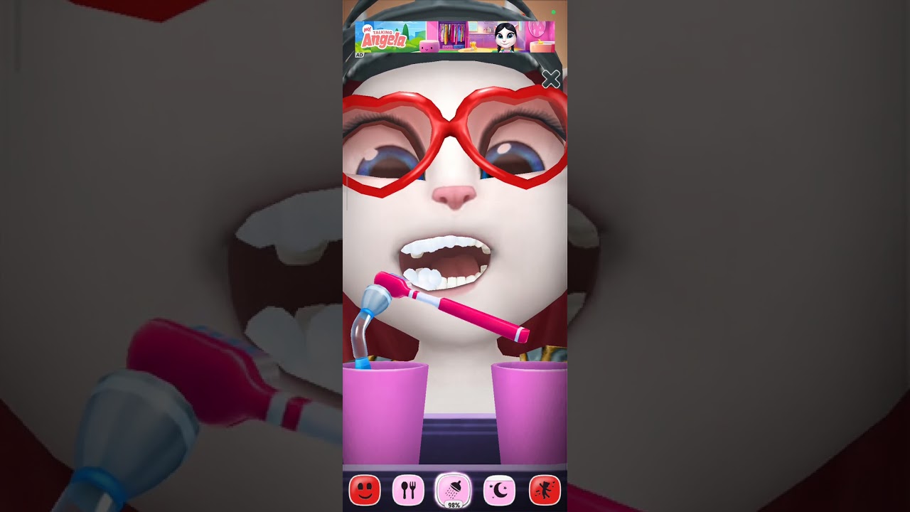 Day 11 with my talking angela💄