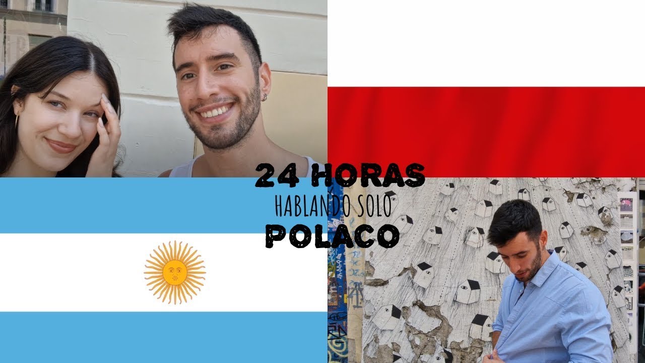🇵🇱 🇦🇷 24 HORAS HABLANDO POLACO CON MI NOVIO ARGENTINO