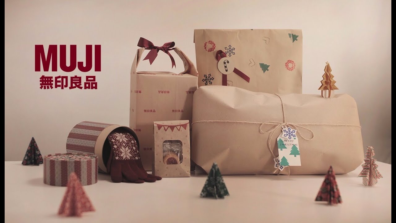 MUJI Gift Wrapping Tutorial