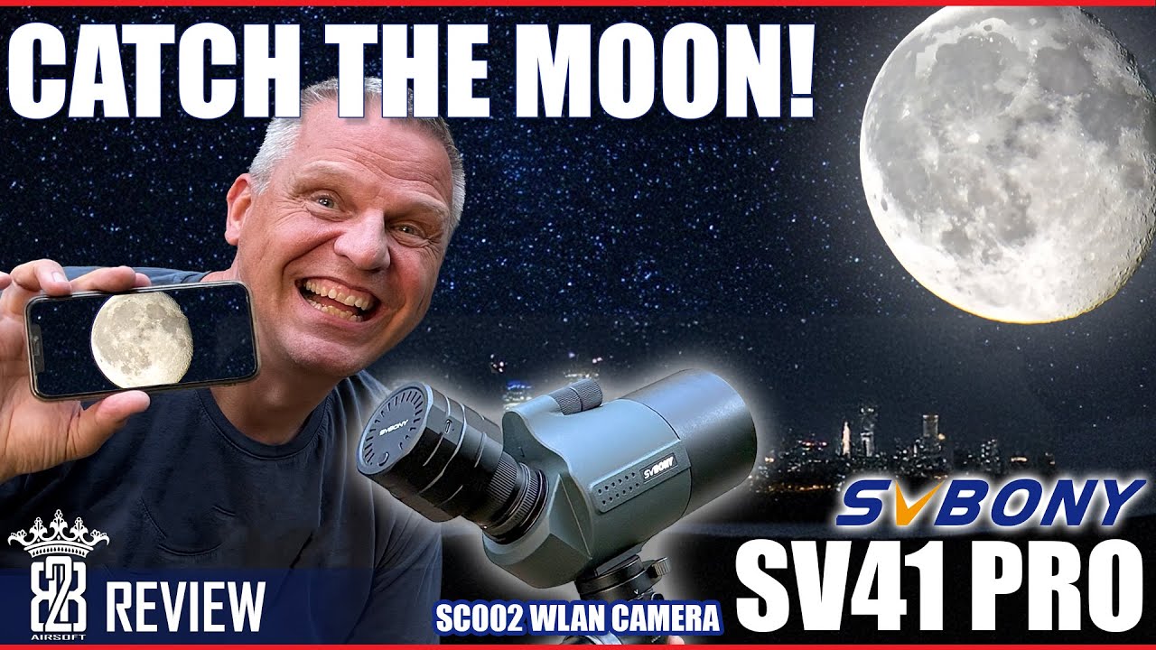 SVBony SV41 Pro 28-84x80 Spektiv & SC002 WLAN Kamera Review