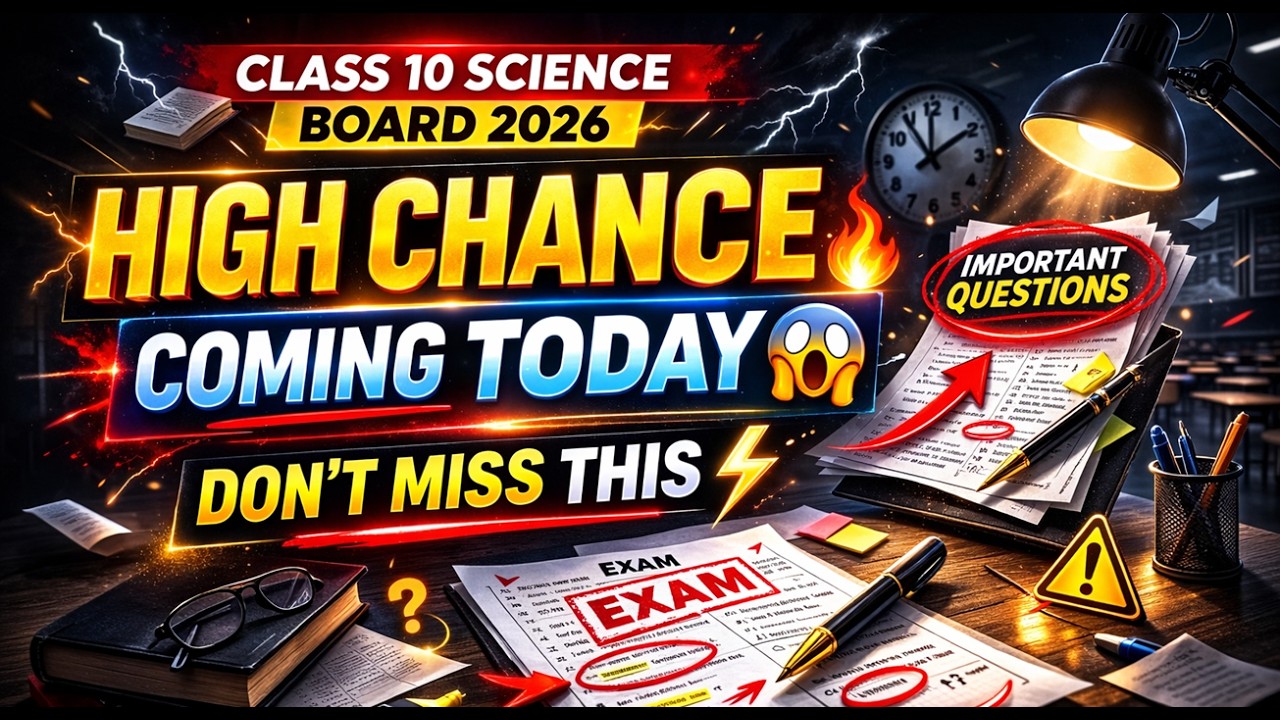 Class 10 Science Final Exam 2026 | Last Revision Strategy 🔥 90+ Guaranteed Karan Sir
