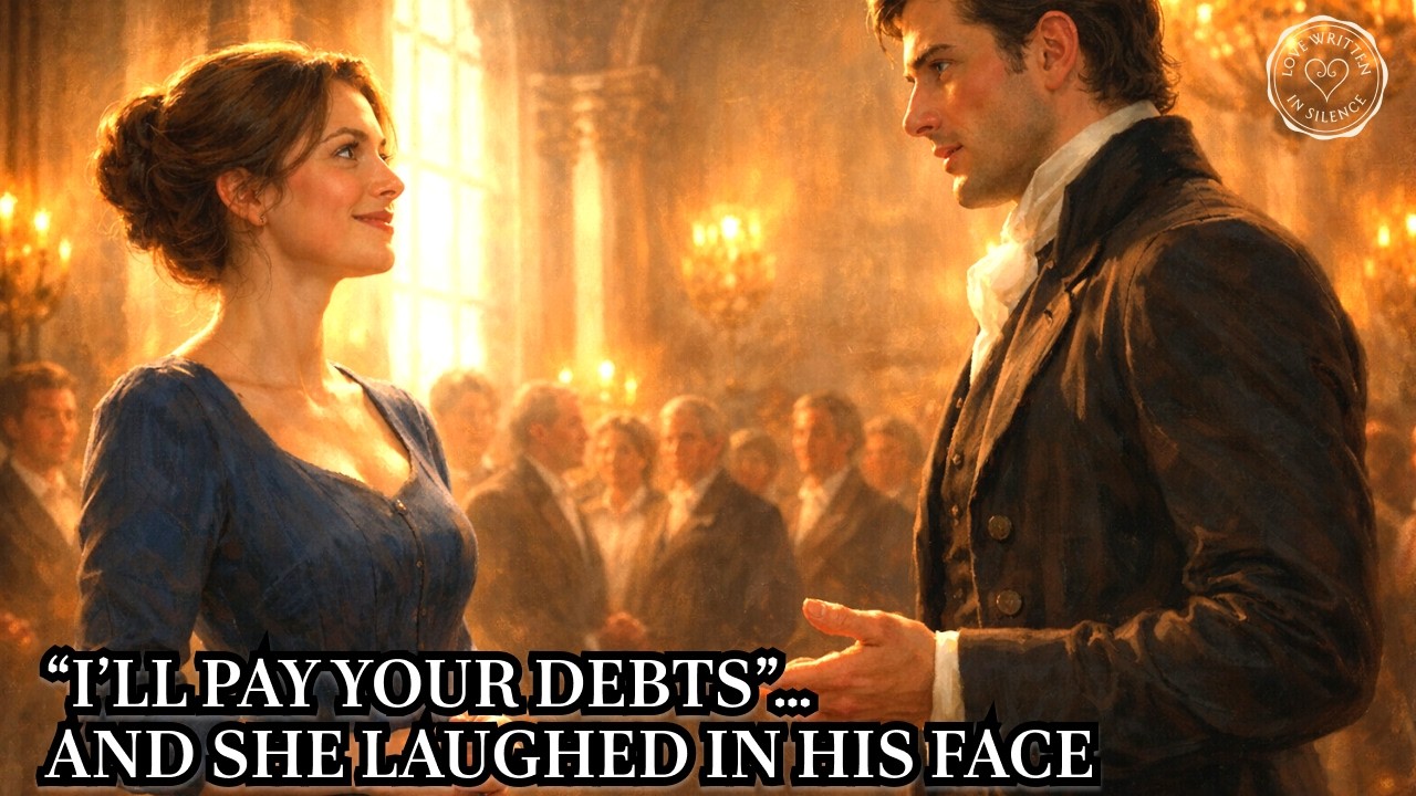 THE DUKE OFFERED TO PAY HER DEBTS—SHE LAUGHED. 