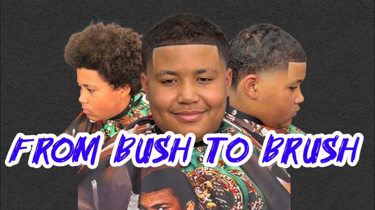From Bush to Brush #bigchop #barber #barbershop #simpsonvillesc #greenvillebarber 