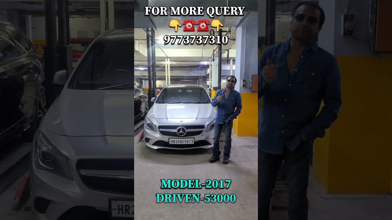 MERCEDES CLA200 {SILVER } | 2017MODEL | DIESEL | AUTOMATIC | CALL US - 9773737310 @BabaLuxuryCar