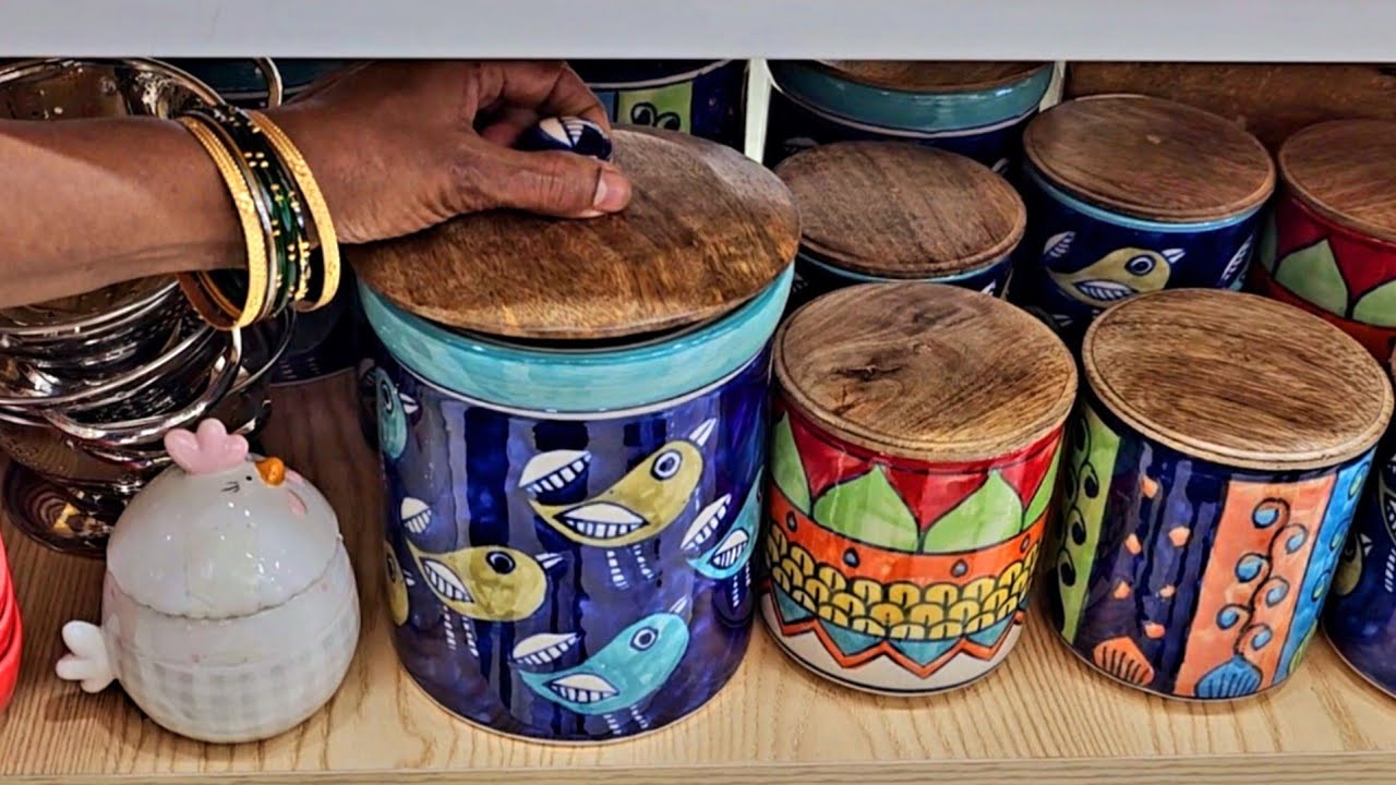 Dmart offers, new variety stone, ceramic, wooden & steel kitchenware, gadgets, household organisers