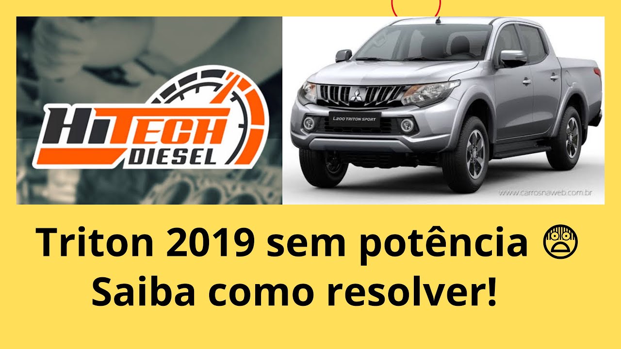 Triton 2019 com perda de potência 😨