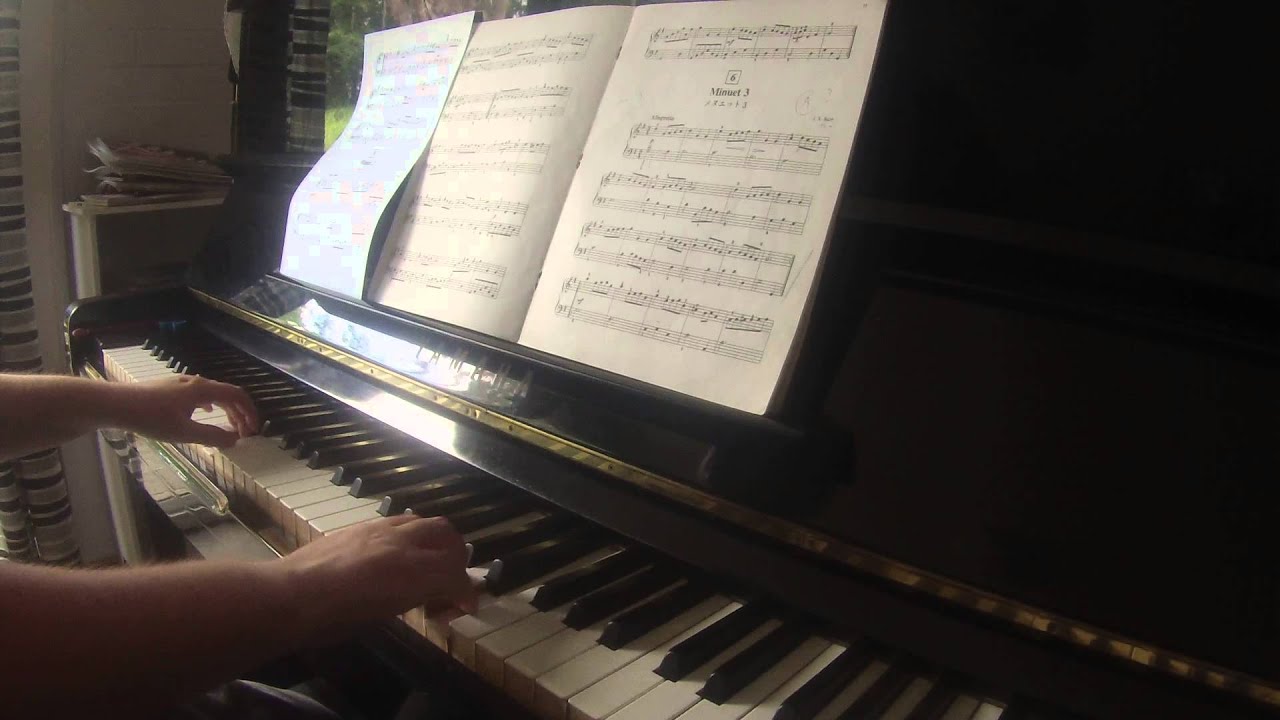 Minuet in G major Ahn 116 by Bach Suzuki Piano book 2