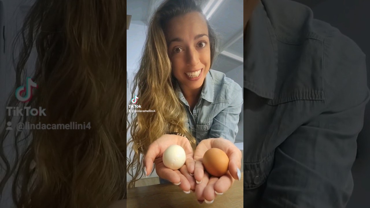 TRUCCO PER TOGLIERE IL GUSCIO ALLE UOVA BOLLITE! 😉- LINDA CAMELLINI