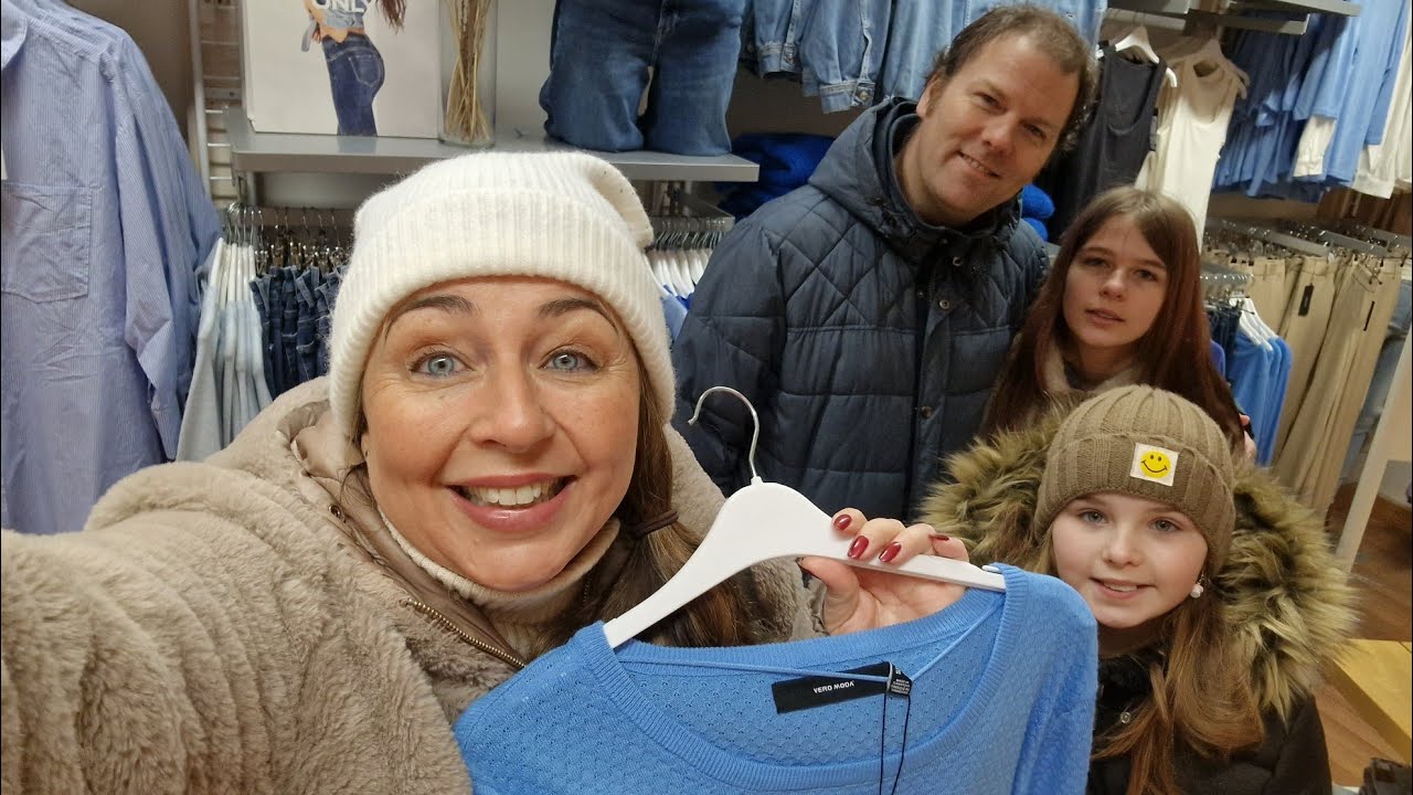 MARIELYST🥰SHOPPING & PÅ PIZZARIA 🍟🍔😃