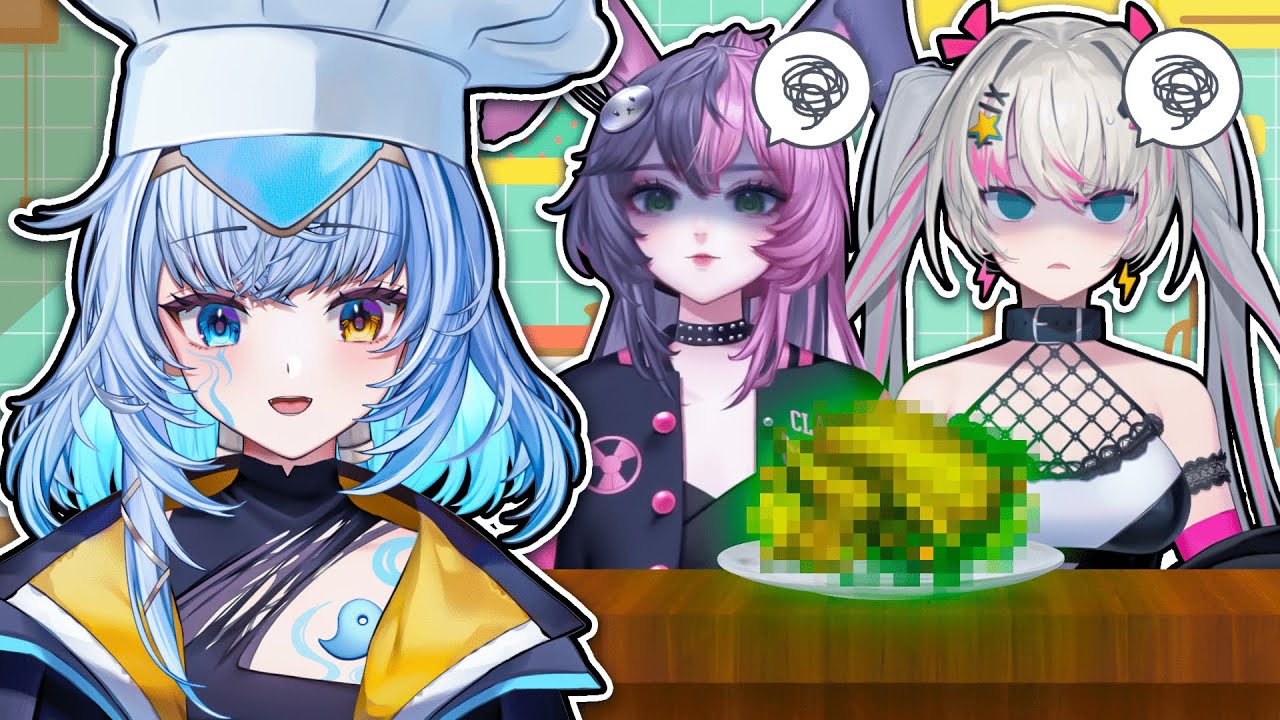 VTubers run a CURSED restaurant ft. 