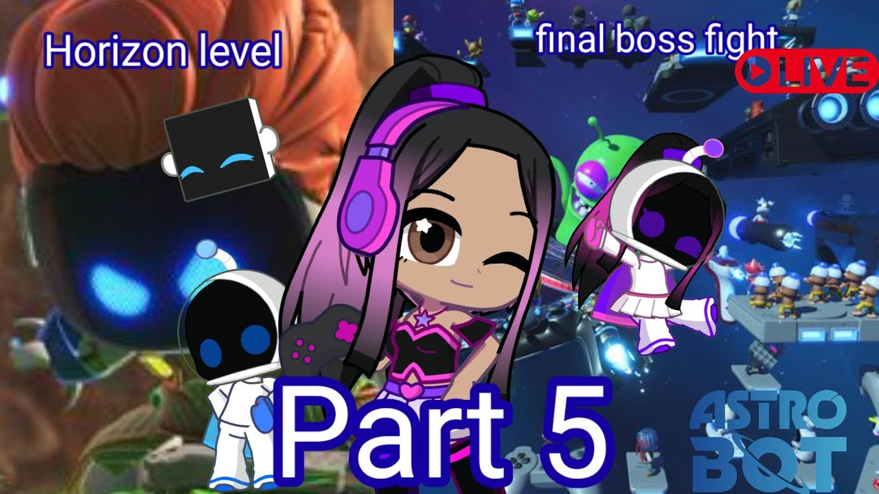 Astro Bot gameplay live stream part 5