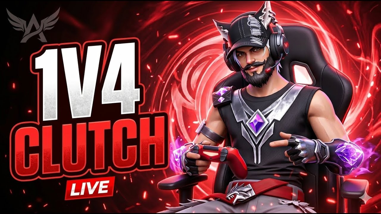 Free fire max Live Ramadan Special 1v1 custom and many other exciting things 🔥