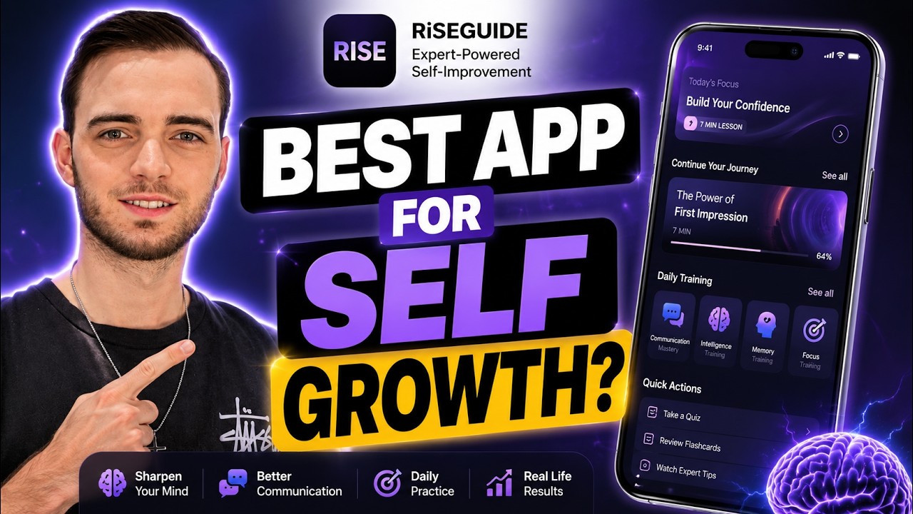RiseGuide Review 2026 | Best Self Improvement App for Communication Skills & Intelligence Training?