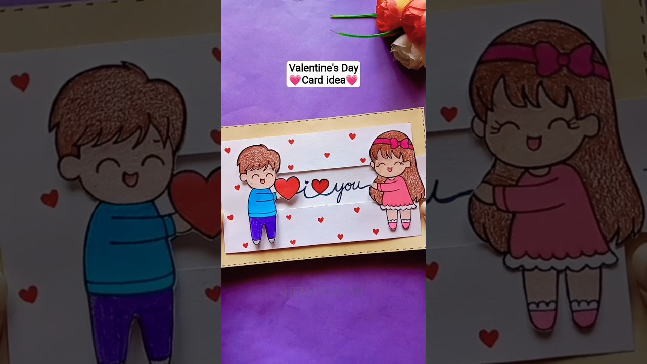 Cute Valentine's Day Card Idea 💞 