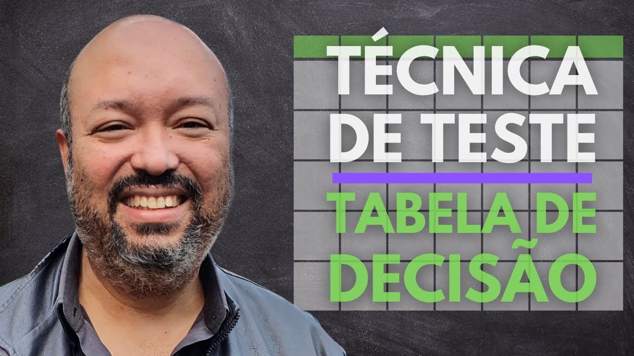Técnica de Teste: Tabela de Decisão - Live 014