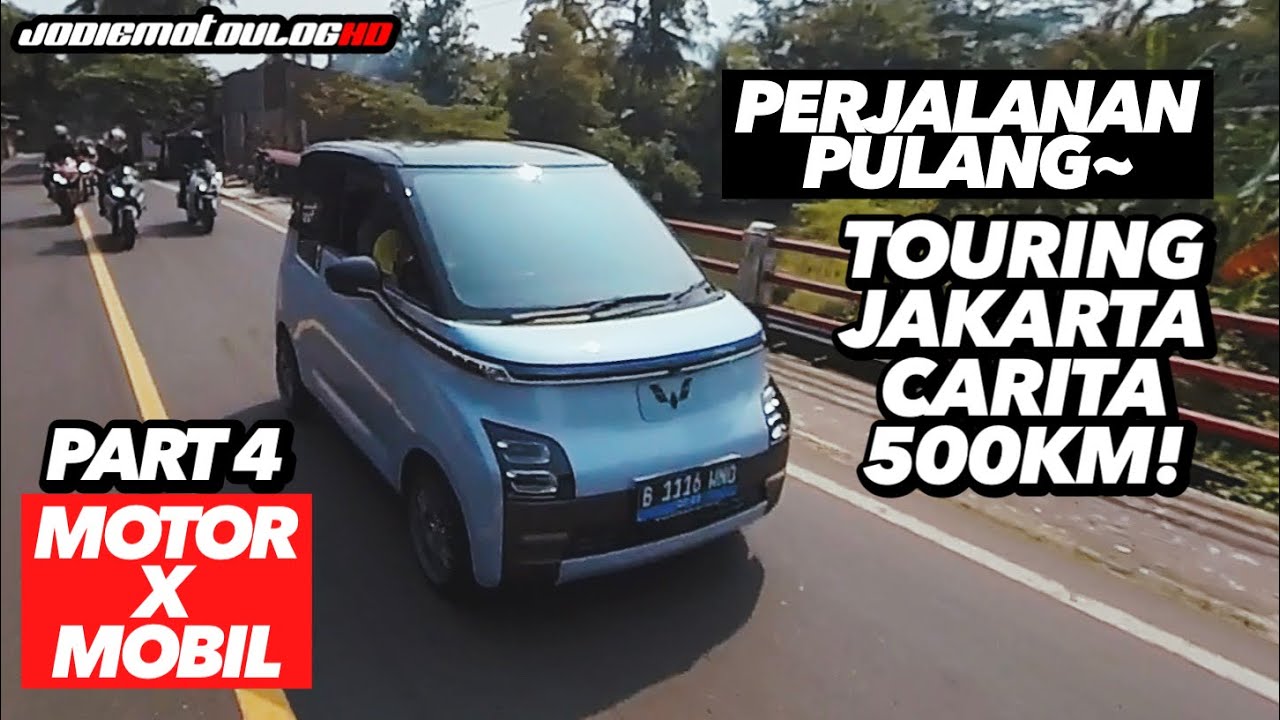 EPS 4 - Touring Motor X Mobil !! Jakarta - Carita 500 KM Full Riding
