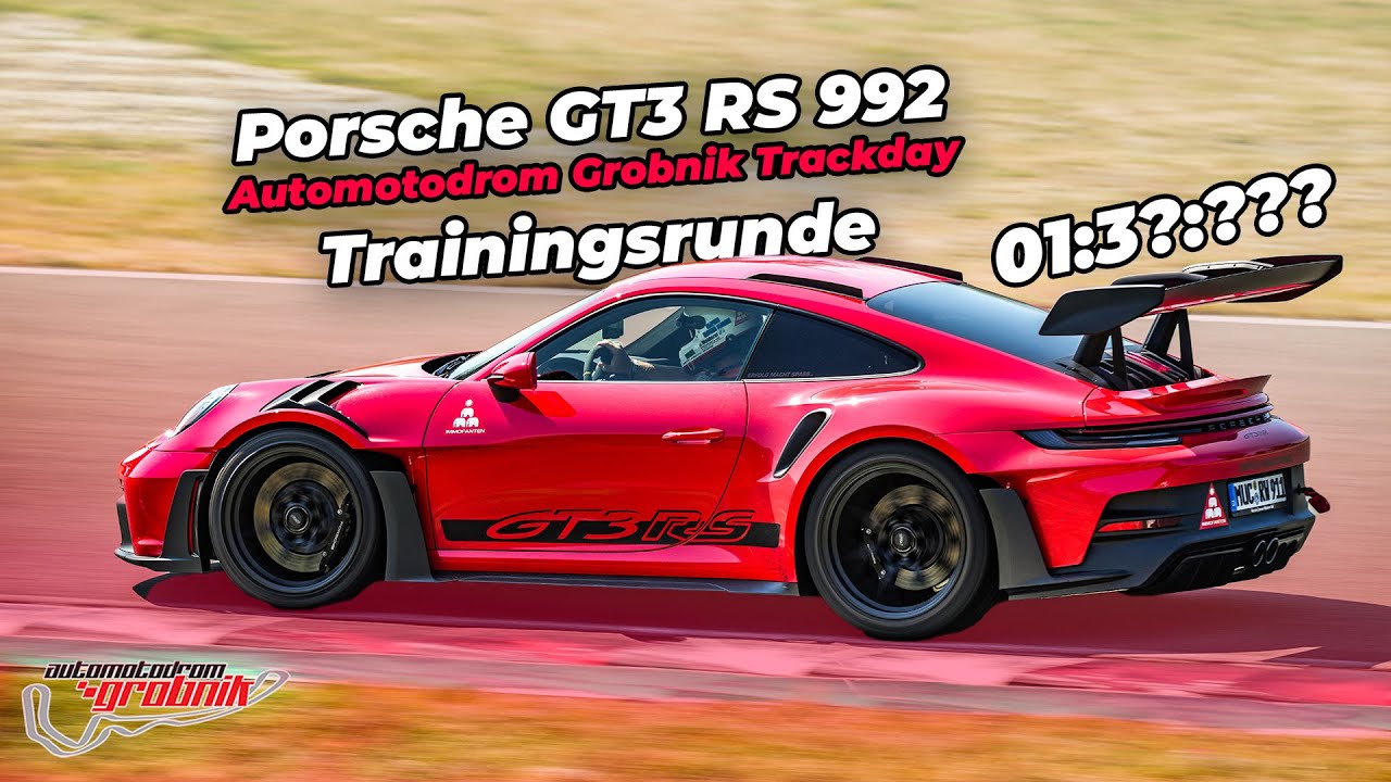 Porsche GT3 RS 992 - Automotodrom Grobnik Trainingsrunde