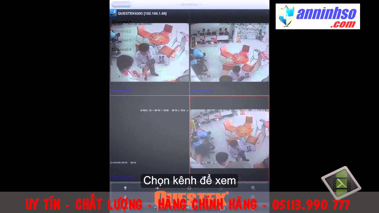 huong dan cai dat xem camera tren IP   IPAD